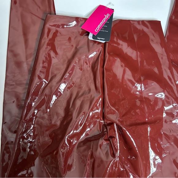 NWT COMMANDO Perfect Control Sienna Patent Leather Leggings (size M) - Picture 8 of 8